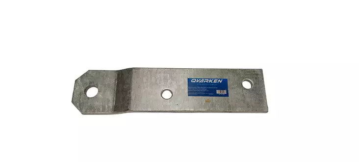 Qvarken Ledstål med vinkel 240x80x8mm, varmförzinkat stål - Ankartillbehör - 103-20-0005 - 1