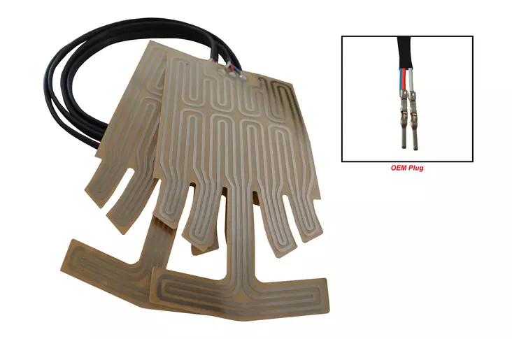 RSI handtagsvärmare BRP 2-kablar, lång - Snöskoter handtagsvärmare - 824-1005 - 1