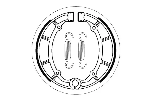 SBS Bromssko 2065 - MC Bromsskor - 23-2065 - 1