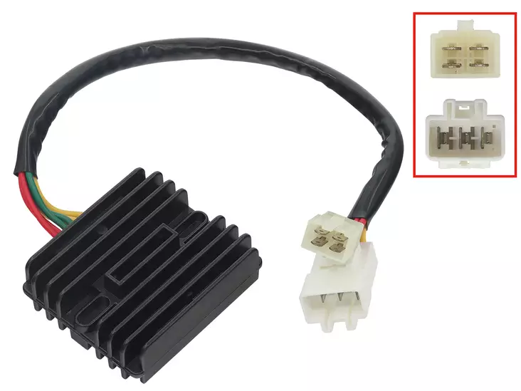 Sixty5 Spänningsregulator/Likriktare CBR600RR 04-06, CBR929RR 00-01 - MC Elektronik - 110-21-01825 - 1