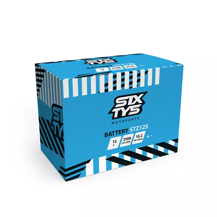 Sixty5 STZ12S Gelbatteri - Sixty5 batteri - 142-1085 - 1