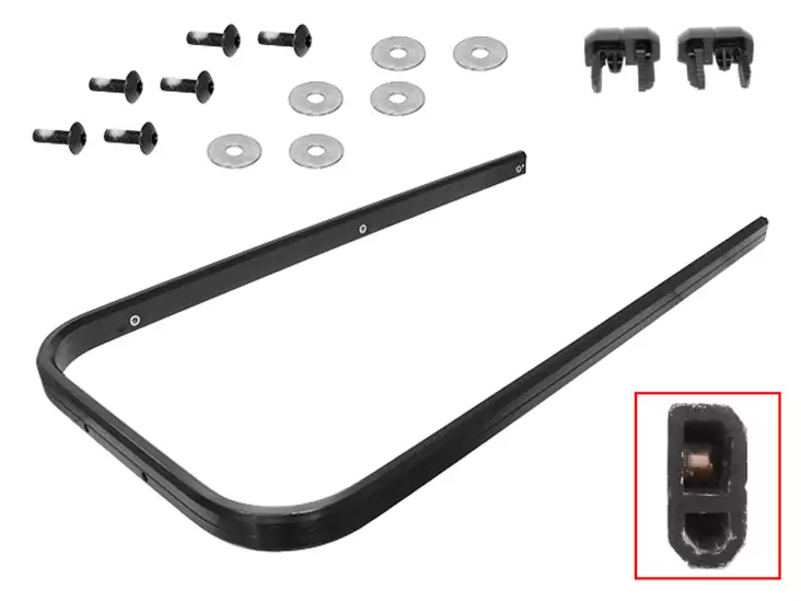 Sno-X Stötfångare bakre Förstärkt Ski-Doo REV XP,XM 163" - Snöskoter bak stötfångare - 92-12545 - 1