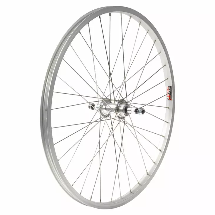 Bakhjul 24" 18-507 Union, frikrans Alex Ace 17, dubbelbottnad, 36h - Fälgar bak gängade - 59095 - 1