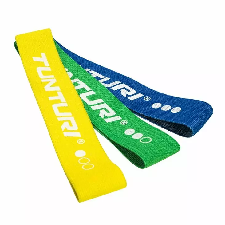 Tunturi Textile Resistance Band set, 3 Pieces - Träningsband - GS14TUSYO065 - 1