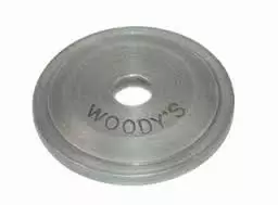 Woodys Round Digger Aluminiumbricka 24st - Snöskoter dubb - 843-AWA-3775 - 1