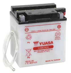YUASA batteri YB10L-B2 (DC) Exkl syra - Yuasan batteri - 14-275 - 1