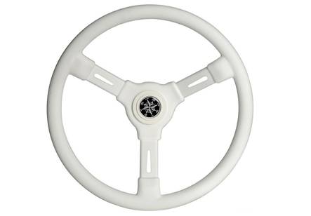 Ohjauspyörä valkoinen 355mm - Rattar - M45-158-06 - 1