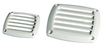 Galler svart ABS 85x85 mm - Ventilgaller - M53-273-26 - 2