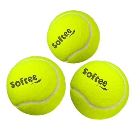 Softee tränings tennisboll, 3 st - Tennisbollar - klXXX6406 - 1