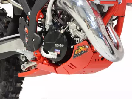 AXP Xtrem HDPE hasplåt Röd Beta 125RR/200RR 23- - Motocross hasplåt - 397-AX1686 - 2