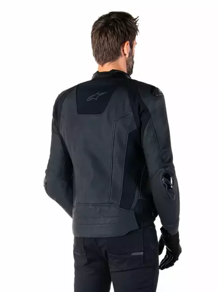 MC-skinnjacka Alpinestars Missile v3, svart - MC skinnjackor - D496886 - 2