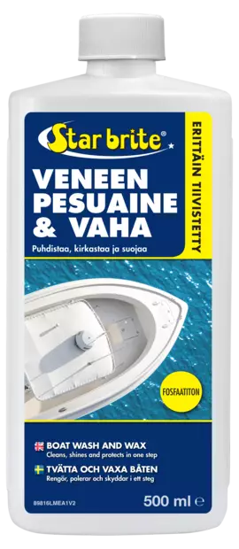 Boat Wash & Wax 500ml - Underhållsprodukter - 136-89816 - 1