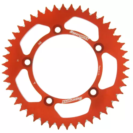 Supersprox Alu Rear sprocket KTM 60/65SX 97- Orange 50 - MC Bakdrev - 27-3-4-50-6 - 1