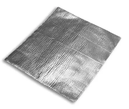 UFO Värmeskydd Aluminium 19x17cm - Motocross ramskydd - 650-51-186 - 1