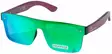 AMOQ Burst Solglasögon PLRZD Trä-Grön spegel - Solglasögon - 645-NO4-SHADES-6 - 1