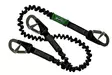 Baltic 3-hook säkerhetslina elastisk 2m (OSR) - Säkerhetsselar/linor - 128-4-0106 - 1