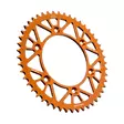 JT Bakdrev Aluminium 7075 T6 Orange JTA897.48ORG - Motocross bakdrev - 274-A897-48-6 - 1