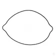 ProX Clutch Cover Gasket RM250 '96-12 - Motocross kopplingskåpans tätningar - 400-19-G3396 - 1