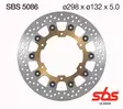 SBS Bromsskiva Standard - MC Bromsskivor - 230-5086 - 1