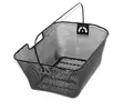 Lastkorg bak, tät mesh, svart 40x30x17cm - Varukorgar - 60766 - 2