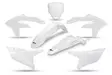 UFO Plastkit 5-delar Vit 046 YZ450F 23- - Motocross plastsats - 650-K326-046 - 1