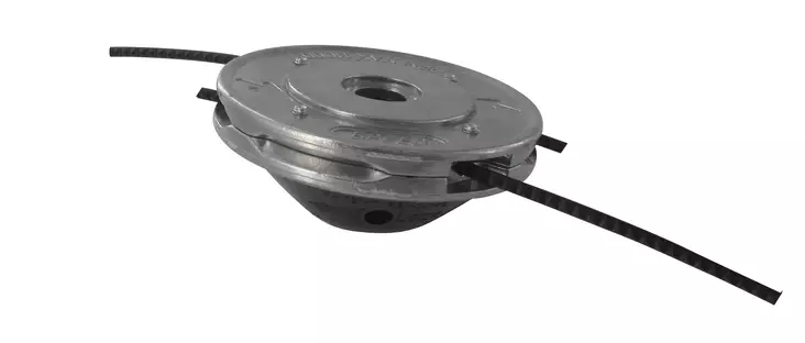 Ozaki Speed Trimmerhuvud, Aluminium, 2-trådig, Nylsaw-tråd (ink. 8st 3mm) - Delar till trimmers - 446-1601026 - 1