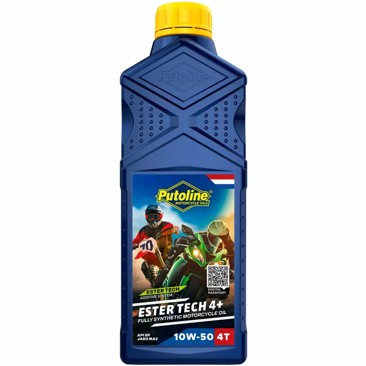 Putoline Ester Tech 4+ 10W-50 Motorolja 1L - 4-T Motoroljor - 554-70626 - 1