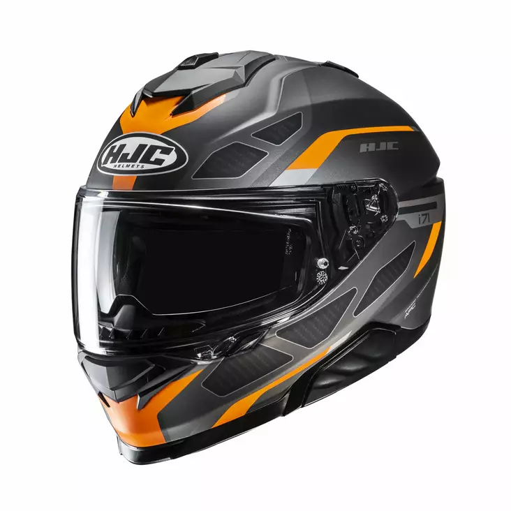 HJC hjälm i71 Zest, svart/orange (MC7SF) - MC integralhjälmar - 630-26586 - 1