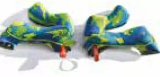 Airoh Aviator 2.2/2.3 AMSS tvättbara Kinddynor - Hjälm reservdelar - 571-9116 - 1