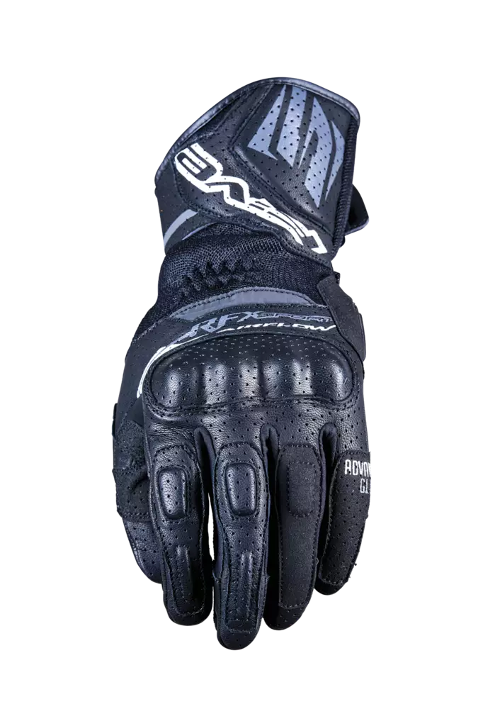 MC handskar Five RFX Sport Airflow, svart - MC handskar - 661-220006 - 1