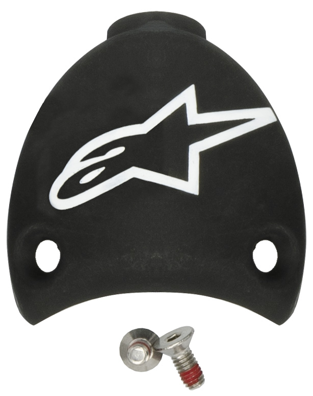 Alpinestars Heel cap Replacement SMX PLUS Vit/svart - MC stövlar och skor reservdelar - D209166 - 1