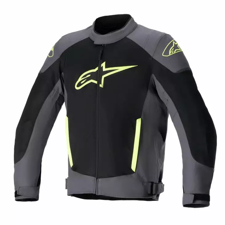 Alpinestars textiljacka T-SP X Superair, svart/grå/gul - MC jackor - D454186 - 1