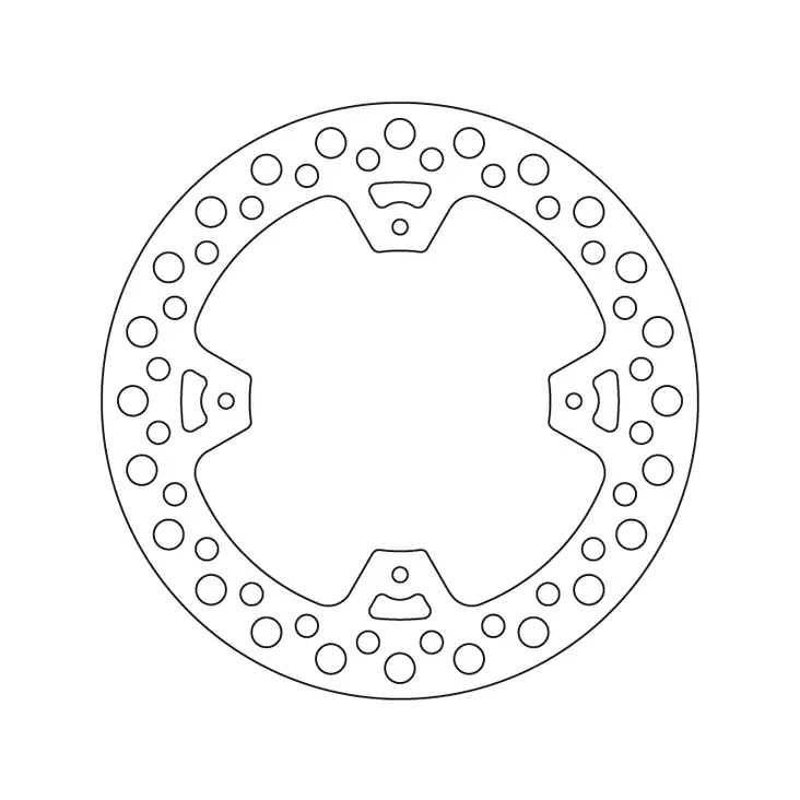 Brembo Bromsskiva Serie Oro - MC Bromsskivor - 232-68B40786 - 1