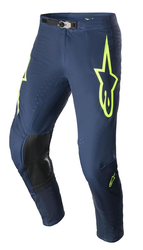 Alpinestars crossbyxa Supertech Bruin Blå/Gul Fluo - Crossbyxor - D437556 - 2