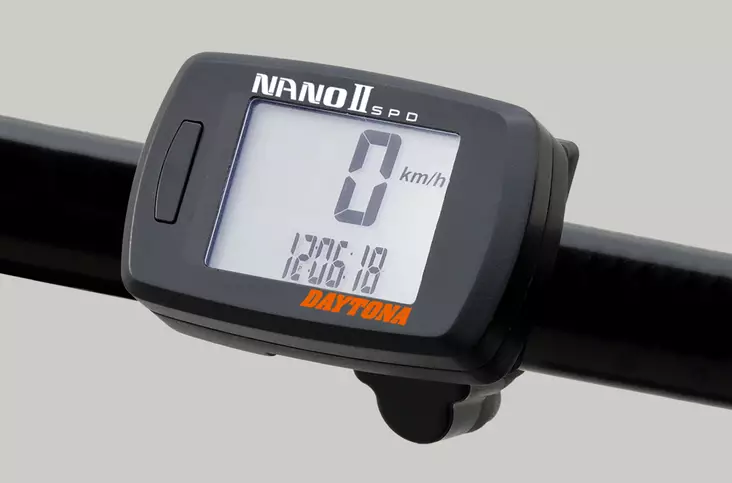 Daytona Nano II Speedometer - MC Mätare och klockor - 29-8026 - 1
