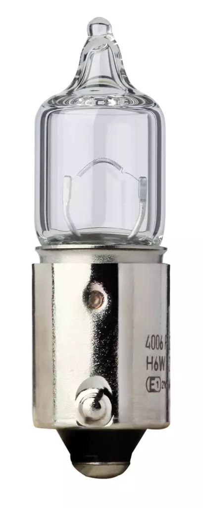 Flösser H6W 12V 6W BAX9s - MC Glödlampor - 12-4006 - 1