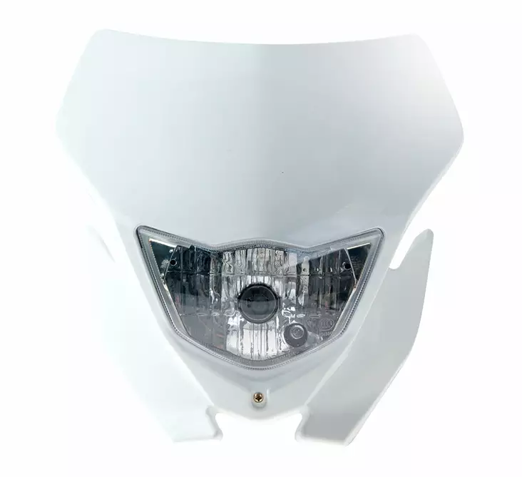 Forte Framlamppa-Frontkåpa, Universal, Vit, Halogen - Framlyktor - 306-79706 - 1