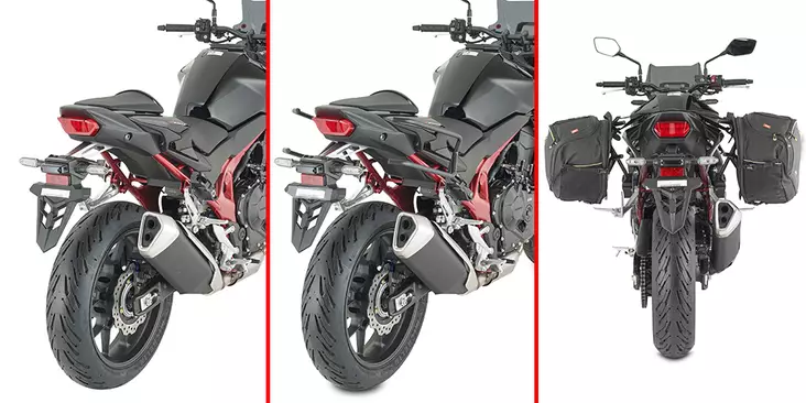 Givi Tubular Holder Honda Cb500 Hornet '24 - MC Väskhållare - 322-TR1206 - 1