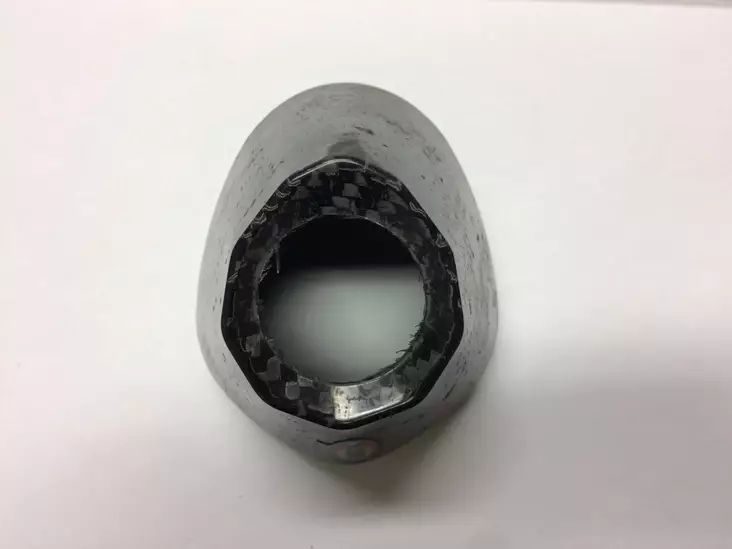 HGS Ljuddämparkona Racing Carbon, för ljuddämpare 350/450 4T 2016- - Mototrade ljuddämpare - 46-62-916 - 1