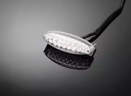 Hyper Silver baklampa led e-appr. 2,8x2,6x10,5 BxHxL - MC Baklyktor - 15-736 - 1