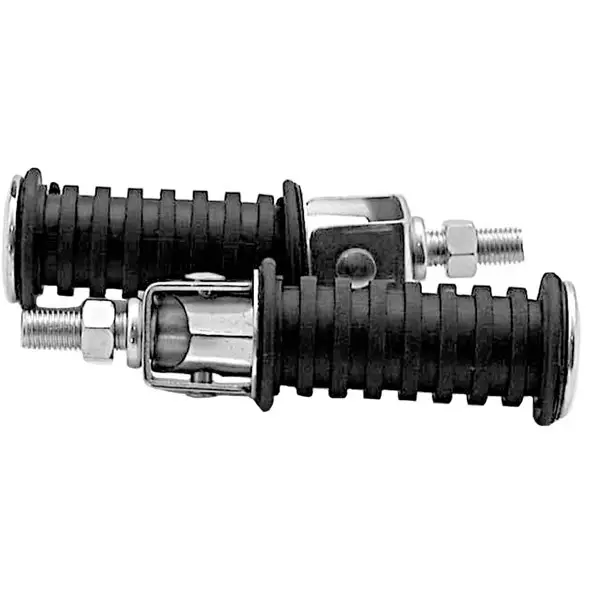 Tec-X Fotstödssats, Rund bult-modell, M10 x 25mm - Fotpinnar - 307-1396 - 1