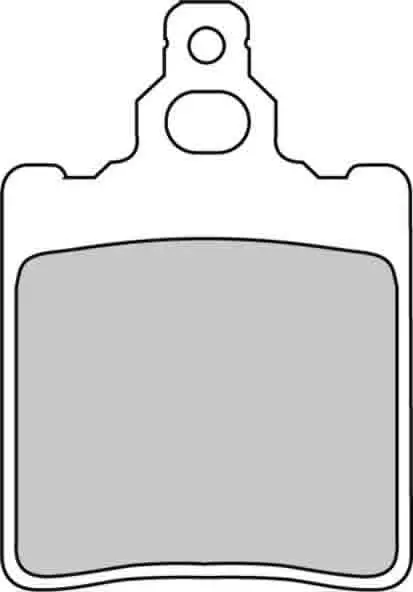 Elig Bromsbelägg, Aprilia / Generic / Gilera / Keeway - Bromsklossar - 23-EM186 - 1