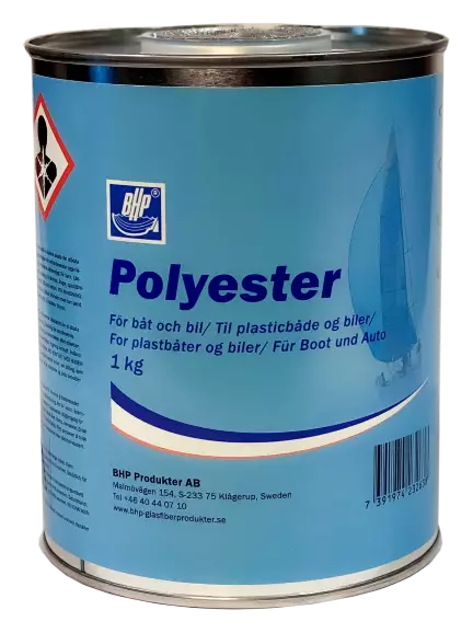 Marine Pro Polyester 1kg - Underhållsprodukter - 129-2066 - 1
