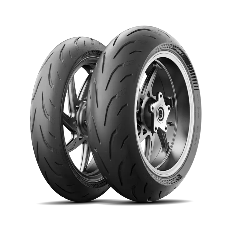 Michelin Power 6 150/60 ZR 17 M/C (66W) TL Re - Michelin däcken - 25-662526 - 1
