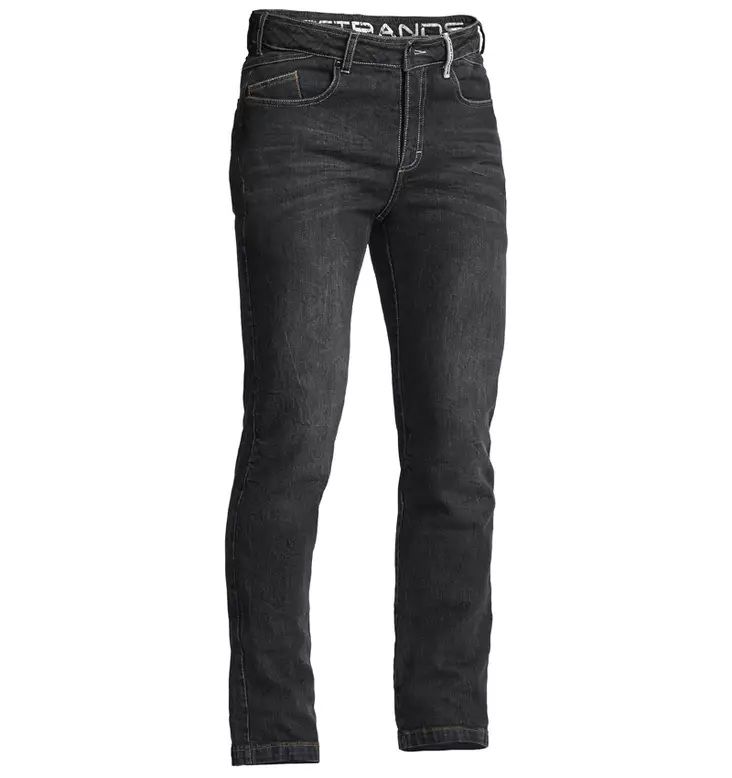 Lindstrands Mayson jeans, svart - MC byxor - 720-52420300-46 - 1