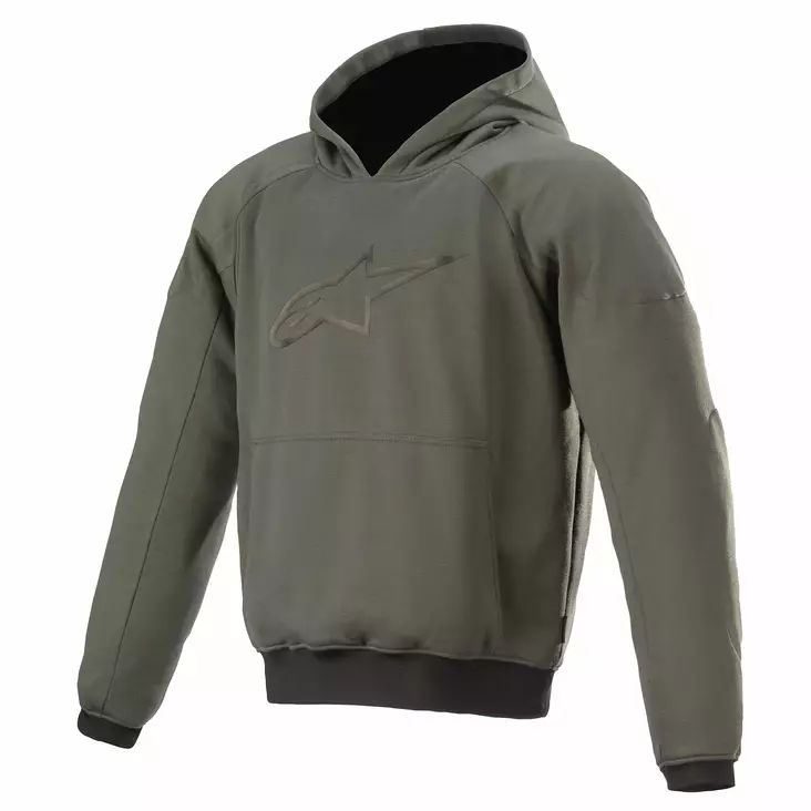 Hoodie Alpinestars Ageless, grön - MC jackor - D373466 - 1