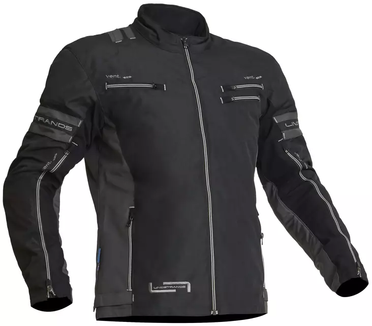 MC jacka Lindstrands Lysvik, svart - MC jackor - 720-21060200-46 - 1