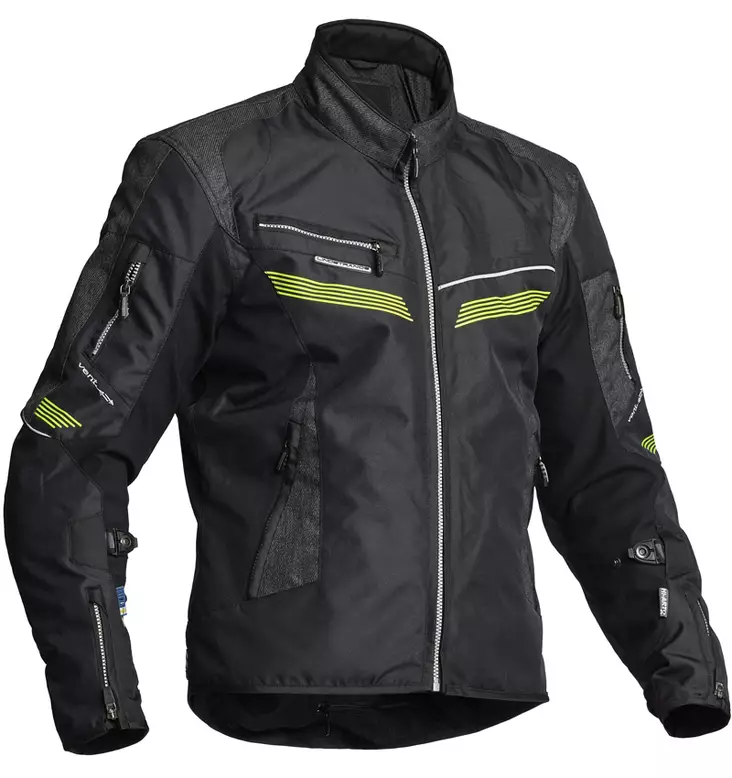 Textiljacka Lindstrands Zhivago, svart - MC jackor - 720-52500000-46 - 1