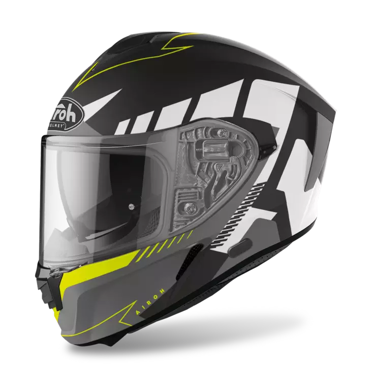 Motorcykelhjälm Airoh Spark Rise, matt svart - MC integralhjälmar - 57-2256 - 1