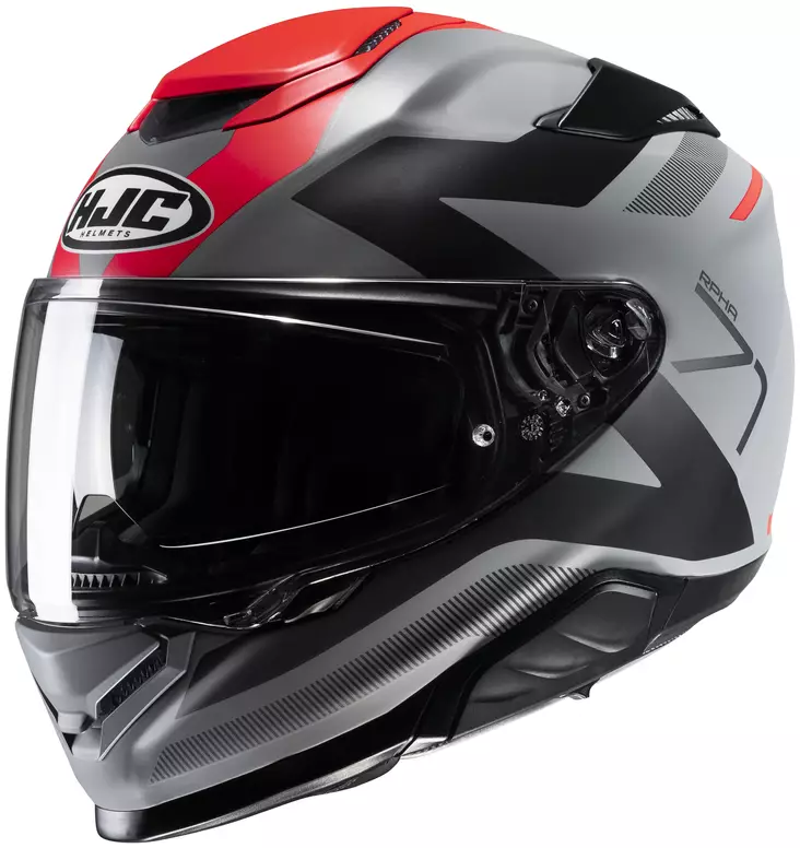 Motorcykelhjälm HJC RPHA 71 Pinna, grå/röd/svart MC1SF - MC integralhjälmar - 630-23026 - 1